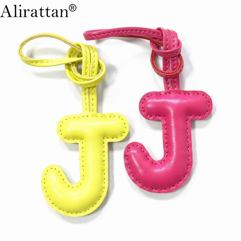 Alirattan New Trend English Le - Monogram Keychain Leather ulasan dan harga