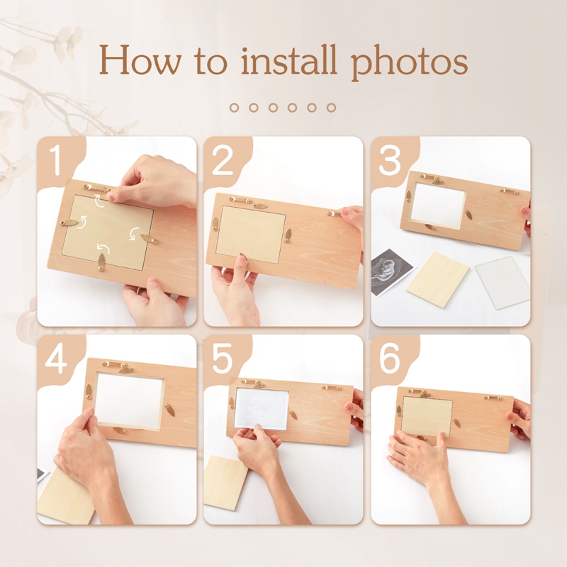 Sonogram Picture Frame Baby Ul - Engraved Wood Frame ulasan dan harga