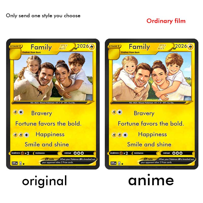 Pokemon Cards Custom Card Styl - Pet Portrait Custom ulasan dan harga