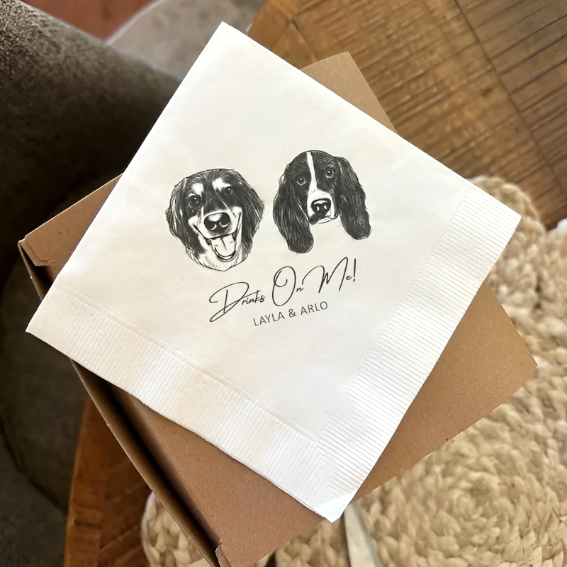 50/100PCS Personalized Paper N - Pet Portrait Custom ulasan dan harga