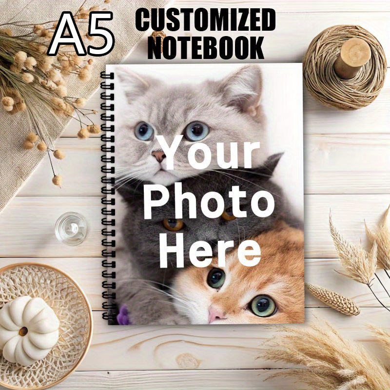Custom 1/2 Photo A5 Notebook P - Custom Photo Book ulasan dan harga